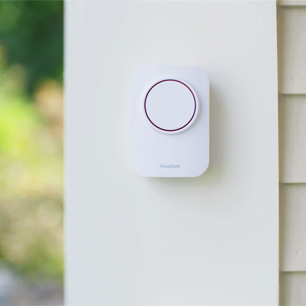 siren sensor placed on a wall